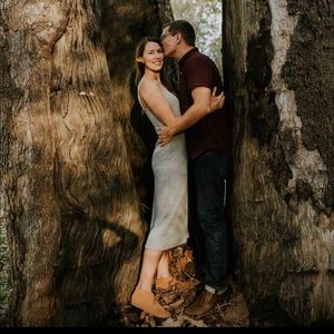 Body con grey gap dress